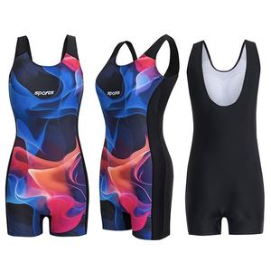 Traje de Baño de Una Pieza para Mujer, Nuevo y en Oferta, con Esquinas Planas, Elástico, Profesional, Cubre el <span class=keywords><strong>Vientre</strong></span> - Product Image 6