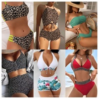 Bikini triangle deux pièces sexy brésilien de haute qualité en gros, mini micro string, maillot de bain pour femmes, string à nouer sur le côté