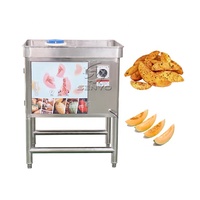 SENYO Automatische Commerciële Gemotoriseerde Fruit- en Groentesnijmachine 300kg/u capaciteit Hotels Aardappelwafelsmachine
