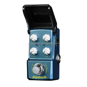 Pédale d'effet de <span class=keywords><strong>guitare</strong></span> électrique miniature JOYO JF-312 Pipebomb Compressor avec True Bypass, pièces et accessoires pour instruments à cordes - Product Image 5