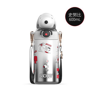 Vaso Térmico con Pajita Exclusivo para Estudiantes - Nuevo Estilo <span class=keywords><strong>de</strong></span> Alta Gama en Acero Inoxidable 316 - Product Image 3