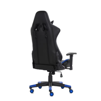 Chaise élévatrice ergonomique Chaise de jeu Design minimaliste Hauteur réglable Mécanisme papillon Base en nylon Cadre en fer