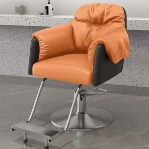 Chaise de salon de coiffure professionnelle avec fonction de levage et de rotation - Convient pour la coupe de cheveux, la permanente et la coloration - Product Image 4