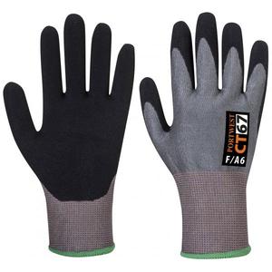 PORTWEST-Gant CT67G8RM CT AHR13 en mousse de nitrile coupé gris/noir-GANTS EAN 5036108321827 - Product Image 1