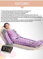 Máquina de Drenaje Linfático por Presión de Aire, Masajeador Corporal, Mesoterapia por Presión de Aire, Traje de Presoterapia