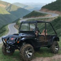 Quad 4x4 tout-terrain 500cc UTV ATV 2/4 places haute performance pour adultes, idéal pour la montagne