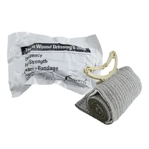 Anthrive 4 6 inch Elastic Israel Combat Tactical High Pressure First Aid Wound Emergency Trauma Dressing Israeli Bandage