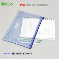 Pochette imperméable durable personnalisée UIOWIO, porte-documents multifonctionnel léger, fermeture à glissière, grande capacité, sacs de rangement pour dossiers