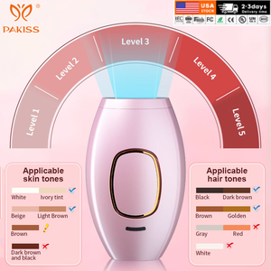 Sistema de Depilación IPL PAKISS <span class=keywords><strong>para</strong></span> Hombres y Mujeres, Indoloro y Efectivo, Suministro Directo de Fábrica - Product Image 1