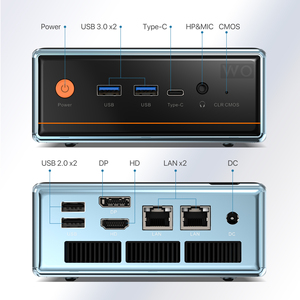 PELADN ขายส่งมินิพีซี WO 4 แรม 16+512g Ssd 5500U สำหรับใช้งานอเนกประสงค์ที่บ้านและสำนักงาน - Product Image 5