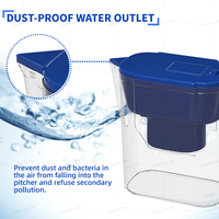 Pichet filtrant à eau douce, pour le thé ou le café, pour nettoyage de l'eau