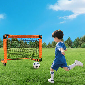 Meilleure Vente Ensemble <span class=keywords><strong>de</strong></span> Buts <span class=keywords><strong>de</strong></span> Football Portables pour Enfants Stables et Sécurisés Anti-Pincement pour Entraînement dans le Jardin - Product Image 1