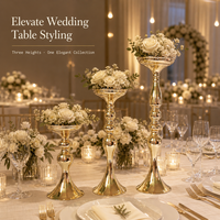 Centre de table sirène nordique, décoration d'allée de mariage, pour événements et dîners aux chandelles, plusieurs tailles disponibles