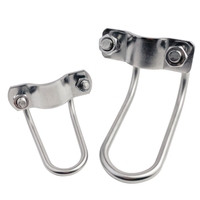 Pince de câble de garde-corps d'épissure pince de câble en acier inoxydable connecteur croisé pince de tuyau verticale pince de croisement Tube