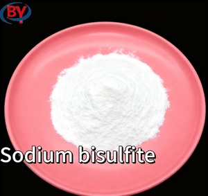 Bisulfite de sodium (<span class=keywords><strong>NaHSO3</strong></span>) de qualité industrielle à 99 % de la marque BOYU, conservateur, antioxydant, poudre cristalline blanche, CAS 7631-90-5, EINECS - Product Image 1