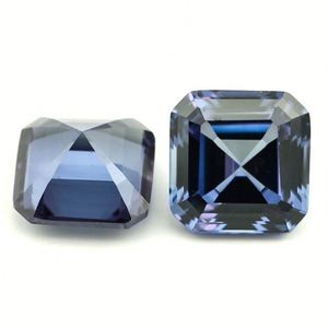Laboratorio creado corindón cuadrado 10*10mm piedra preciosa sintética suelta - Product Image 3
