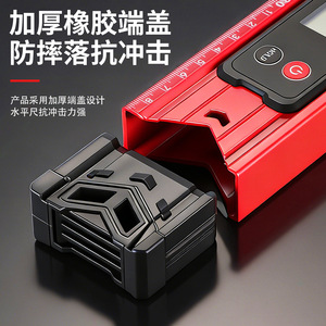 Niu Xiang <b>Magnetic</b> Digital <b>Level</b> 300mm 500mm 600mm 800mm 1000mm Aluminum Alloy Strong Magnet Design For Metal Surface - Product Image 5