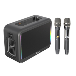 Karaoké mobile portable sans fil BT haute puissance 200W pour extérieur, longue autonomie, avec microphone, carte son et enregistrement sur <span class=keywords><strong>site</strong></span> - Product Image 1