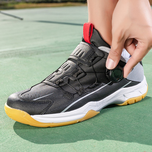 Zapatos personalizados Deportes Tenis Voleibol Bádminton Zapatos de golf para hombres Mujeres Entrenamiento físico Zapatillas casuales Zapatillas de deporte con forro de malla - Product Image 4