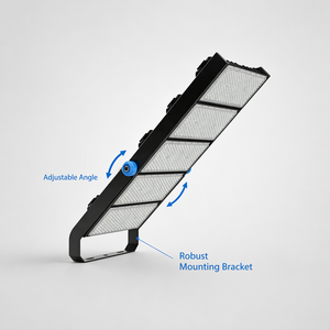 Reflector LED para Exteriores de 2500W 250W, Lámpara LED Impermeable, Ajustable, de Alta Resistencia a Impactos, para Campos Deportivos y Estadios - Product Image 6