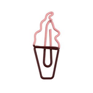 Prêt à Expédier Variété Design <span class=keywords><strong>Carotte</strong></span> Fraise Ananas <span class=keywords><strong>Pois</strong></span> <span class=keywords><strong>En</strong></span> Forme De Trombone <span class=keywords><strong>En</strong></span> Métal Signet Bicolore Peint - Product Image 3