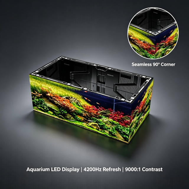 Customizable 2mm Pixel Pitch LED Display Panel 1080P Resolution 450-600 Nit Brightness for Indoor/Outdoor Commercial Advertising