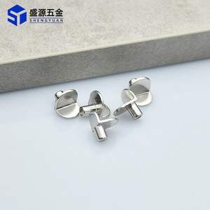 Shengyuan Zinc Alloy Seven Shape Board Support Thickened Cabinet Wardrobe Partition Nail Furniture Shelf Connector - Product Image 3