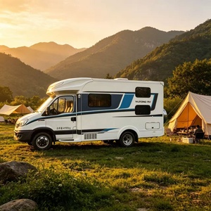 Autocaravana de Lujo Tipo C con Chasis <span class=keywords><strong>IVECO</strong></span> <span class=keywords><strong>Daily</strong></span>, <span class=keywords><strong>Camper</strong></span> <span class=keywords><strong>Van</strong></span>, RV Móvil para Viajes con Cocina y Baño para Campamentos Familiares y Viajes por Carretera - Product Image 2