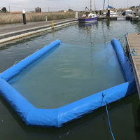 Plateforme flottante gonflable portable pour bateaux, yachts et jet-skis