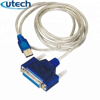 Kabel Konverter Kustom Baru 2026 Xp 02 2.0 3.0 3m Usb ke Driver 36 Pin Adaptor Port Paralel Kabel Data Printer