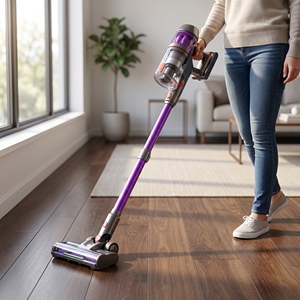 Aspirateur sans fil portatif modèle 2401, aspiration puissante de 37 Kpa, réservoir de poussière de 1,2 L, aspirateur portable sec et humide - Product Image 5