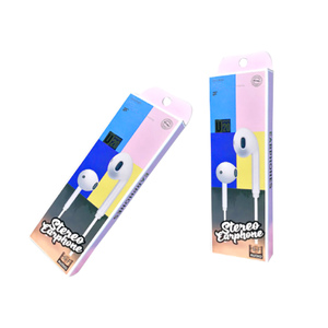 Boîte d'emballage en papier imprimé avec logo personnalisé pour l'électronique grand public Revêtement UV brillant/latte avec gaufrage pour écouteurs - Product Image 4
