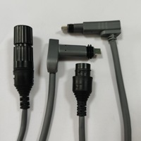 Cable Adaptador HS V2, Conector Hembra, Conversión, Reemplazo, Extensión, 2dai-ZJX0.3m*2, PVC Gris