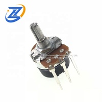 WH138 10K WH138-4 B10K Potentiomètre de variation de vitesse avec interrupteur à broche