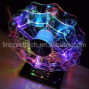 Acrílico giratorio personalizado Led chupito noria bar <span class=keywords><strong>discoteca</strong></span> - Product Image 2