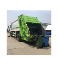 Nouveau et utilisé sinotruck Howo 12 m3 10 m3 type de compression petit compacteur chine ramasser camion à ordures
