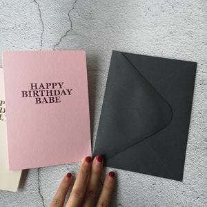 Biglietti di <span class=keywords><strong>auguri</strong></span> di ringraziamento personalizzabili personalizzati con il tuo Logo e Design prodotto per la stampa di carta e cartone - Product Image 6