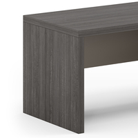 Bureau de direction moderne de luxe pour PDG, bureau en bois en forme de L, bureaux de travail pour ordinateur, bureau de travail