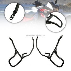 Động Cơ Phía Trước Màu Đen Bảo Vệ Chống Va Chạm Động Cơ Xe Tăng Cho Kawasaki KLR650 1987 1988 1989 1990-2015 2016 2017 2018 - Product Image 3