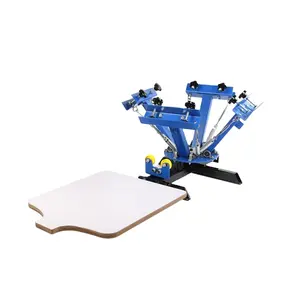 DOYAN 4color1station T shirt printing machine screen printing machine