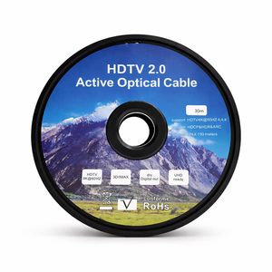 Câble <span class=keywords><strong>HDMI</strong></span> 2.0 actif à fibre optique 4K 60Hz 18 Gbps haute vitesse pour projection longue distance - Product Image 5