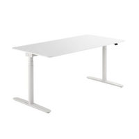 Cadre de bureau électrique réglable en hauteur, moderne, convertible, extensible, à moteur unique, prix usine, en métal