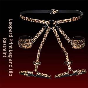 Jouets sexuels SM pour couples, accessoires érotiques alternatifs, ensemble de bondage, menottes, harnais de bondage BDSM, lingerie - Product Image 1