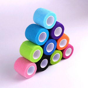 Benda Elastica Monofacciale Autoadesiva in Acrilico Monocolore Personalizzata, Non Tessuta, Traspirante, Impermeabile, Facile da Strappare per Sport e Animali Domestici - Product Image 5