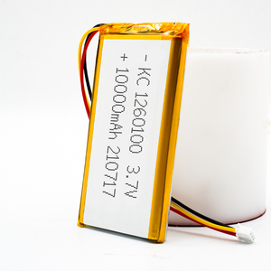 High Discharge Rechargeable <strong>Lipo</strong> <strong>Battery</strong> 1260110 3.7v <strong>10000mAh</strong> Polymer <strong>Battery</strong> for Power Bank - Product Image 5