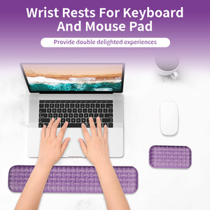 Ergonomic tùy chỉnh bàn mat với cổ tay phần còn lại Chuột chơi game pad thiết lập bộ nhớ bọt chuột Pad thiết lập Gel Silicone máy tính cho văn phòng nhà - Product Image 2
