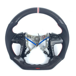 พวงมาลัยคาร์บอนไฟเบอร์สำหรับรถยนต์โตโยต้า แคมรี่ ไฮแลนเดอร์ เฮราคลีส วีโก้ ปี 2005 2006 2007 2008 2009 <span class=keywords><strong>2010</strong></span> 2011 2012 2013 - Product Image 1