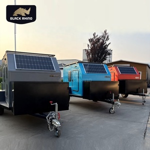 Remorque de <span class=keywords><strong>camping</strong></span> tout-terrain à bas prix, caravane de <span class=keywords><strong>camping</strong></span> avec auvent supplémentaire - Product Image 2