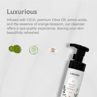 Limpiador Facial Calmante con Trehalosa, Ingredientes Químicos, Blanqueador, Iluminador, Hidratante, Nutritivo, para Todo Tipo de Piel, Profesional