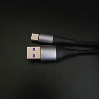 Cable de Carga de Nylon Trenzado Extra Grueso y Resistente, Diseño Creativo Coreano, USB a 8 Pines para iOS, Superventas